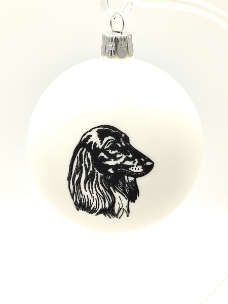 Bauble Longhaired Dachshund